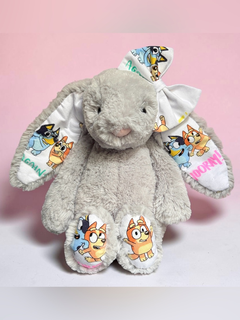 Jellycat bunny customized medium